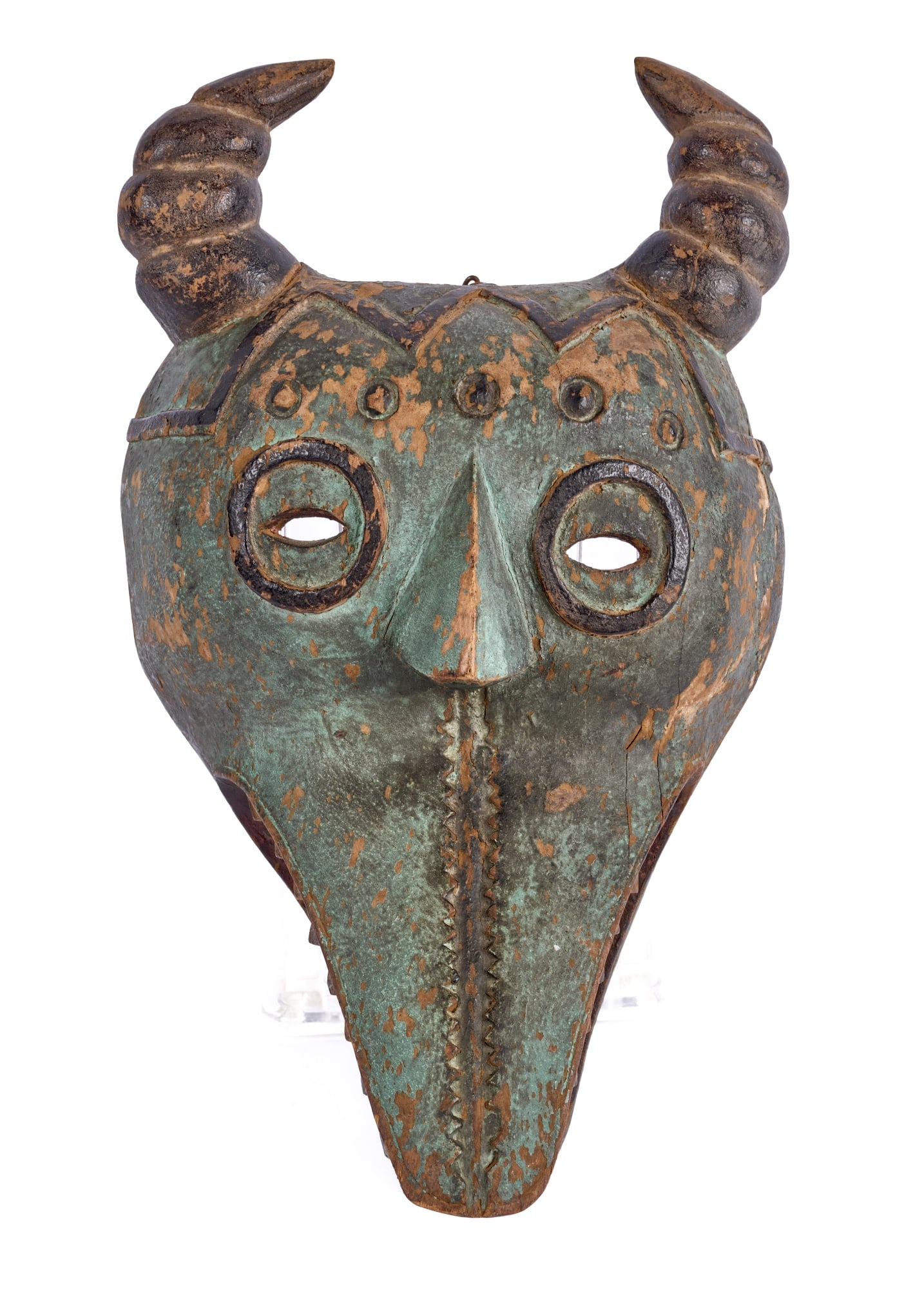 EARLY "ZAMBLE, GURO IVORY COAST MASK (1 of 12)