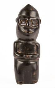 MESO-AMERICAN CARVED STONE EFFIGY