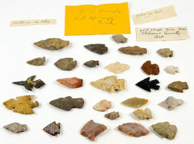 NATIVE AMERICAN ARROWHEADS HOT SPRINGS AR