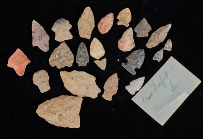 NATIVE AMERICAN ARROWHEADS, NORFOLK VA