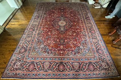 EARLY (20th c) ROOM SIZE PERSIAN CARPET