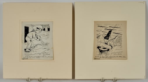 HARRISON CADY (1877-1970) Two Works