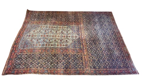 ROOM-SIZED (19thc) TRICLINIUM BIJAR ORIENTAL RUG