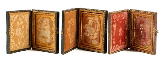 (3) NINTH PLATE DAGUERREOTYPES