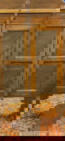 52 1/2 INCH WROUGHT IRON HEARTH PEEL