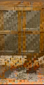 (3) RAMS HEAD WROUGHT IRON HEARTH PEELS