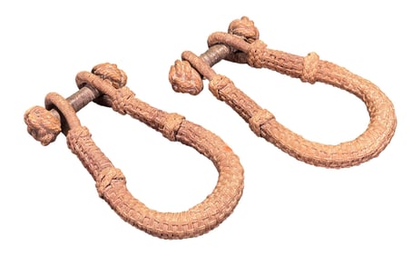 PAIR of (19th c) BECKETS