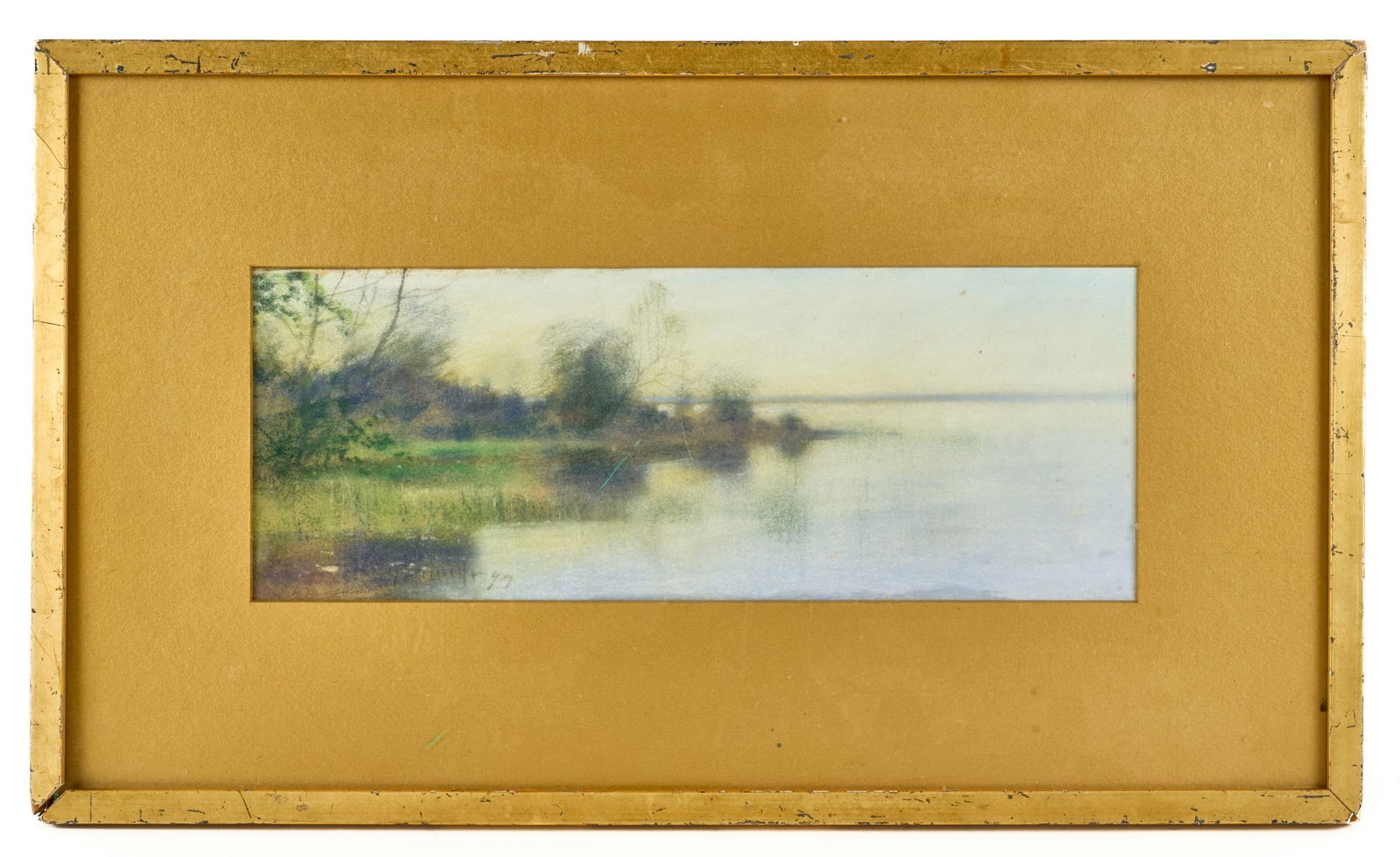 TONALIST PASTEL (19th / 20th c_ (1 of 5)