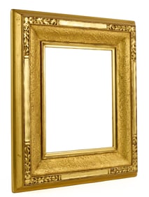 PAUL GOODNOW CUSTOM CARVED & GILT PICTURE FRAME