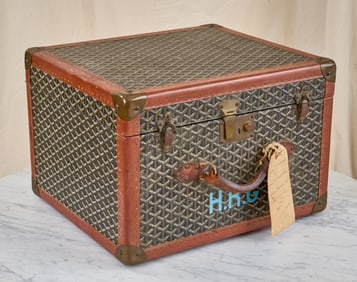 MAISON GOYARD PARIS STEAMER TRUNK