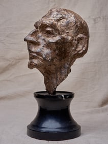 BUST of GERMAN AUTHOR HERMANN HESSE (1877-1962)