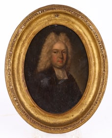 BRITISH SCHOOL (18th c) Portrait of Revd Dr. Eaton