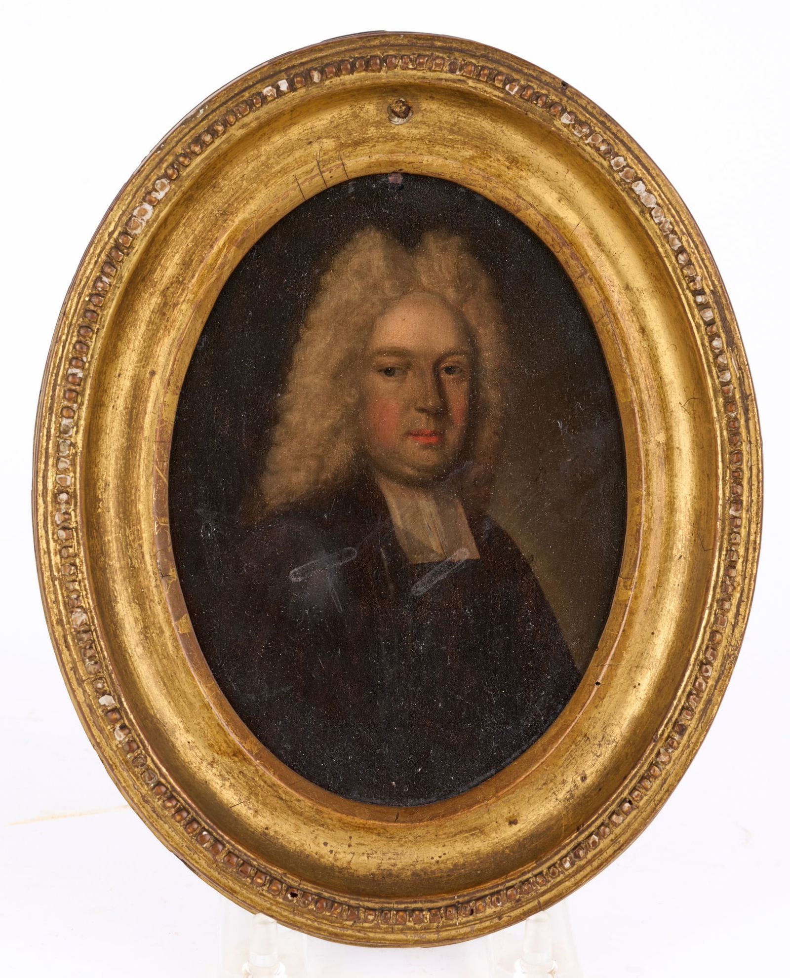 BRITISH SCHOOL (18th c) Portrait of Revd Dr. Eaton (1 of 8)