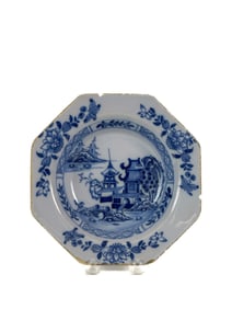 OCTAGONAL DELFT BOWL