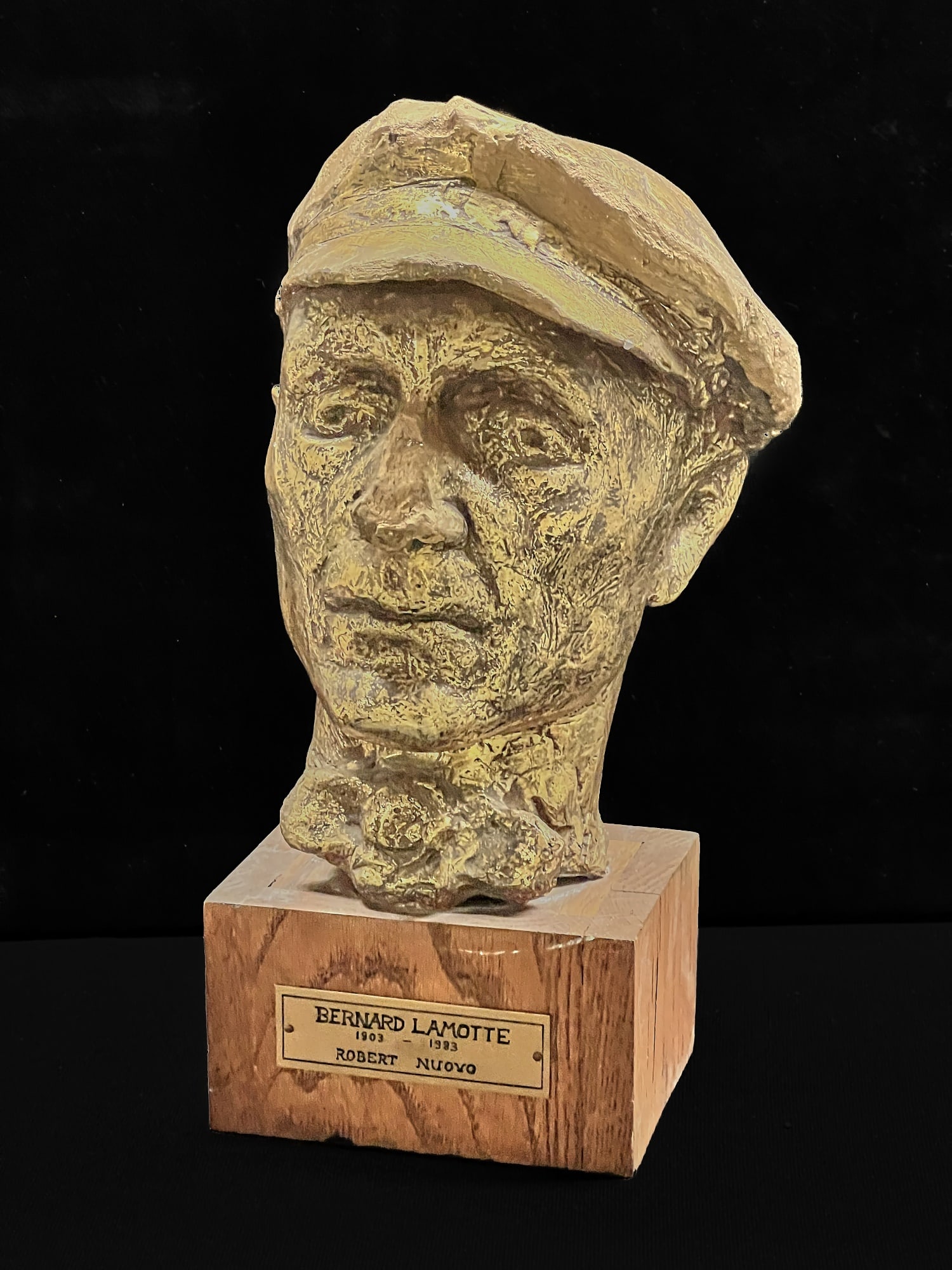 BUST of BERNARD LAMOTTE by ROBERT NUOVO (1 of 8)