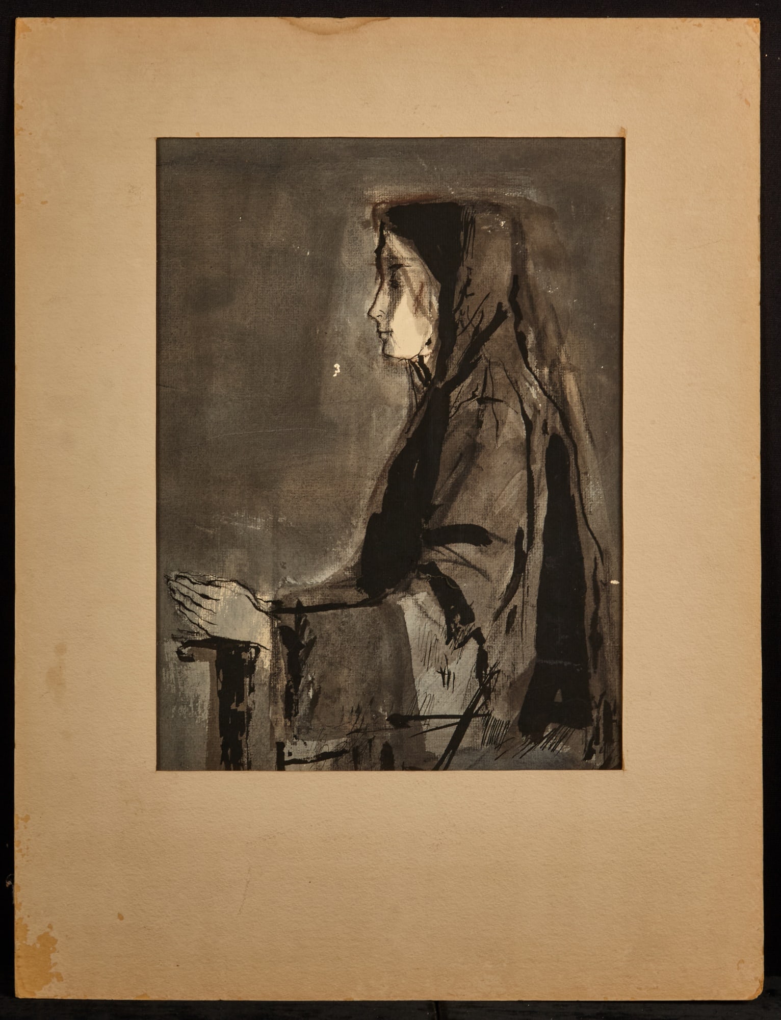 NUN in PRAYER - BERNARD LAMOTTE (1 of 6)