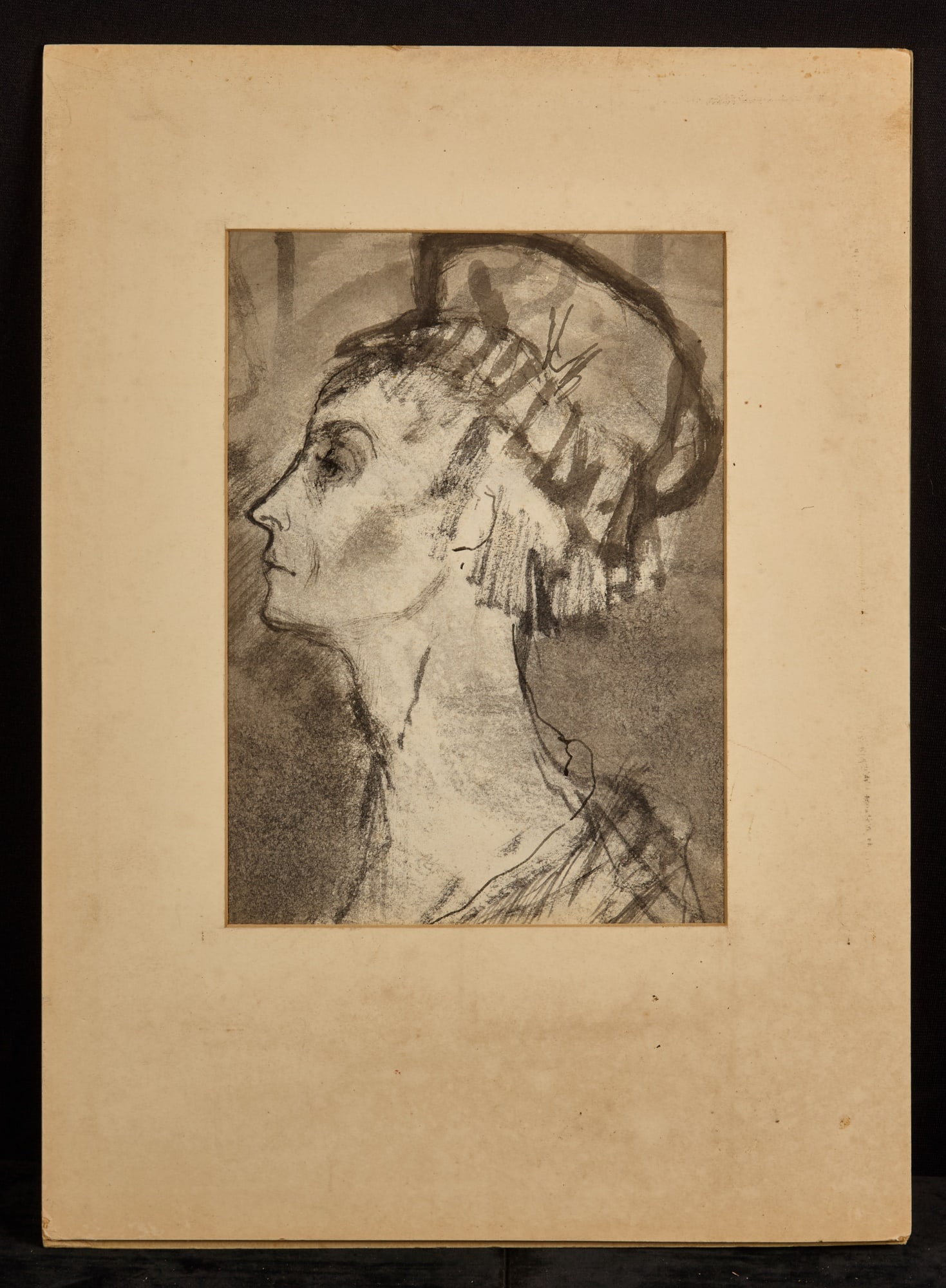 WOMAN in MOBCAP - BERNARD LAMOTTE (1 of 6)