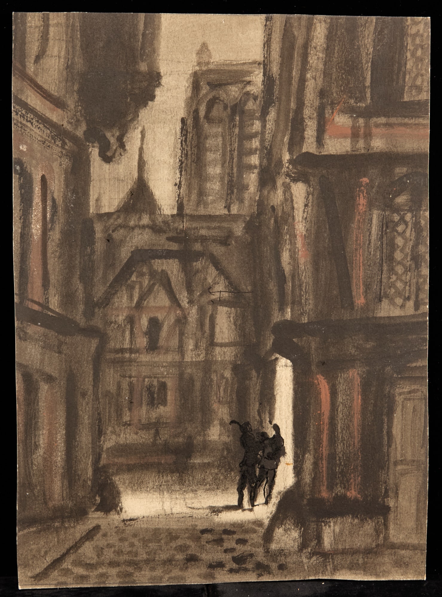 NOCTURN STREET SCENE / HUNCHBACK SERIES - LAMOTTE (1 of 5)