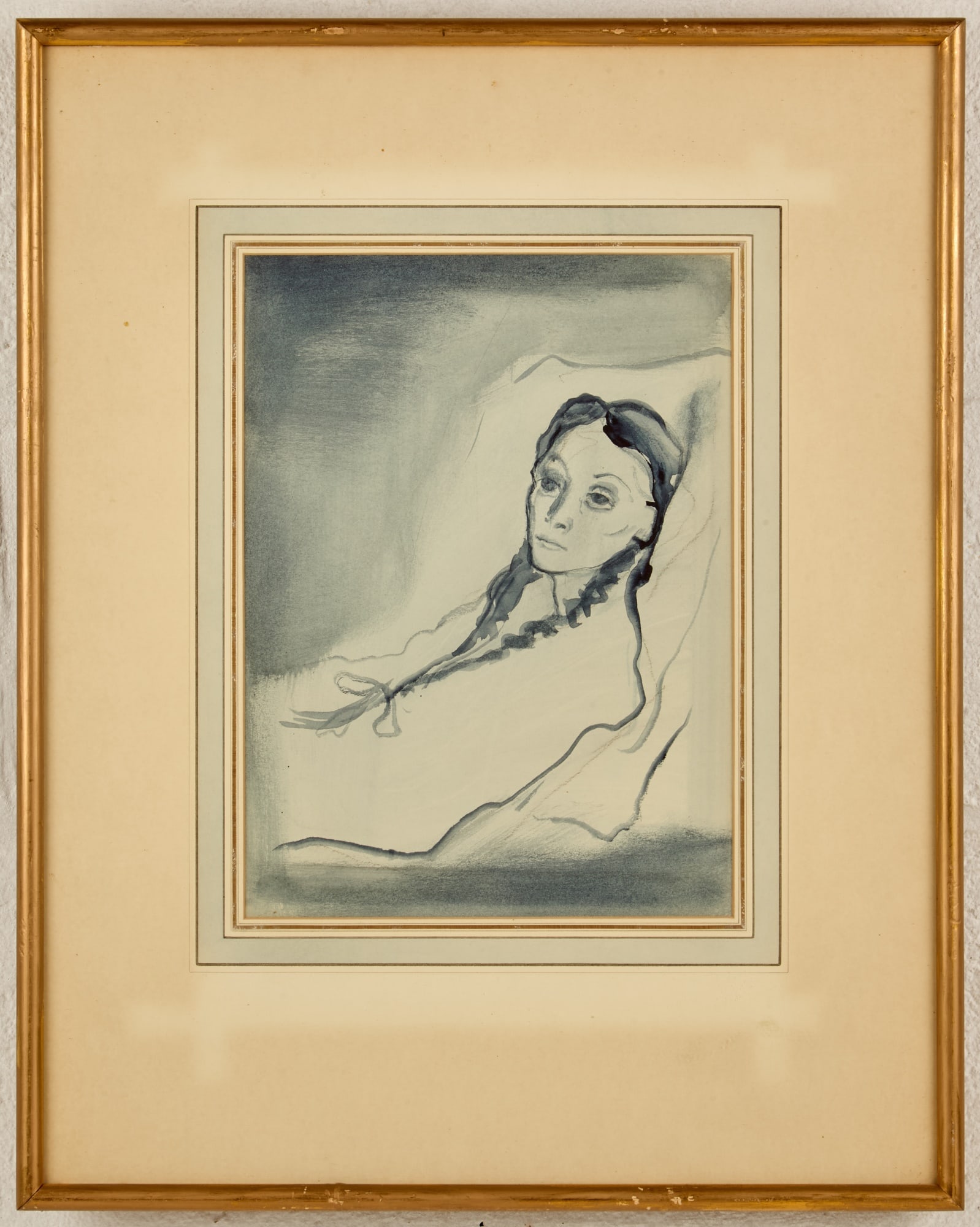 WOMAN at REST - BERNARD LAMOTTE (1903-1983) (1 of 6)