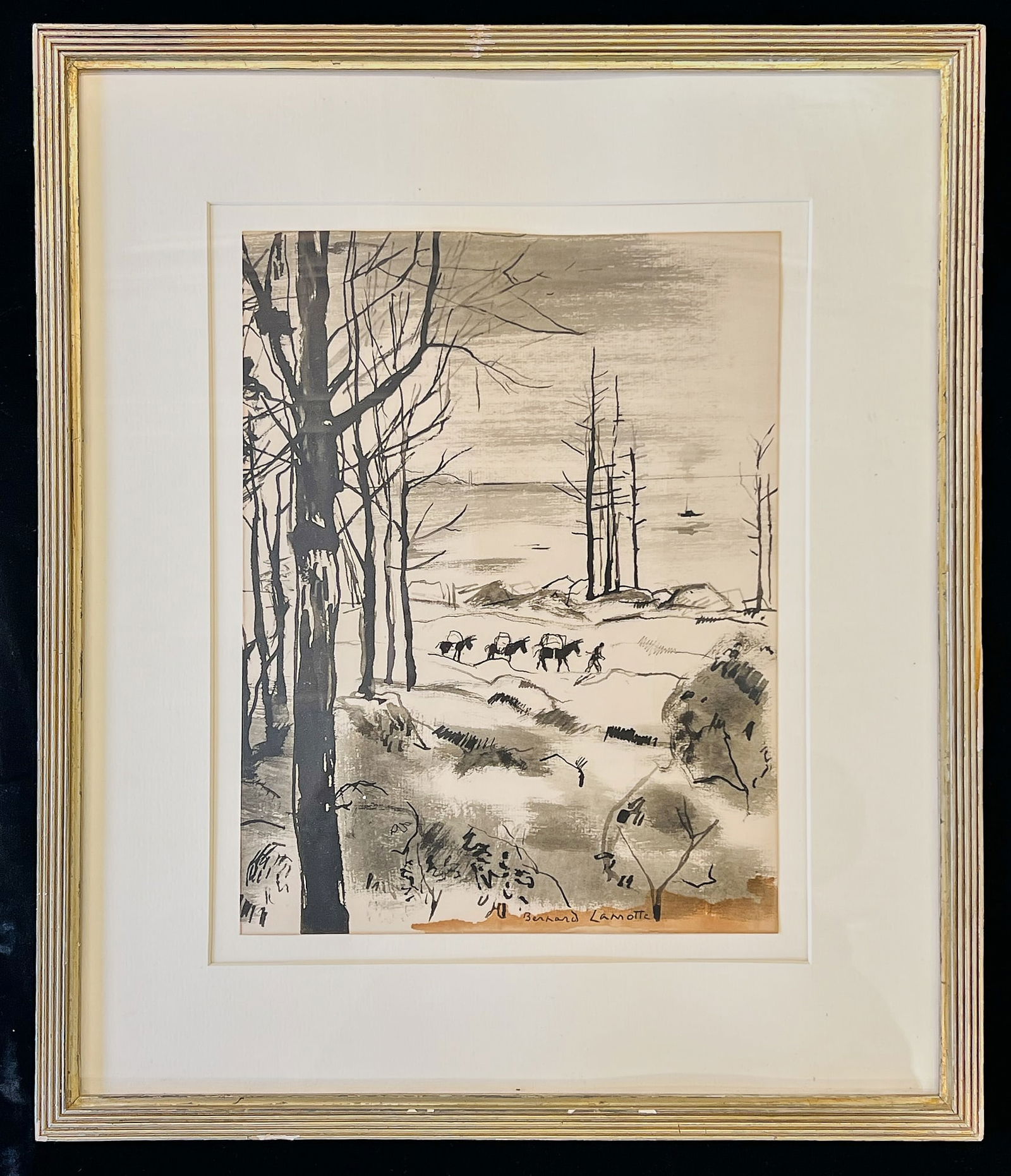 MULE TRAIN - BERNARD LAMOTTE (1 of 9)