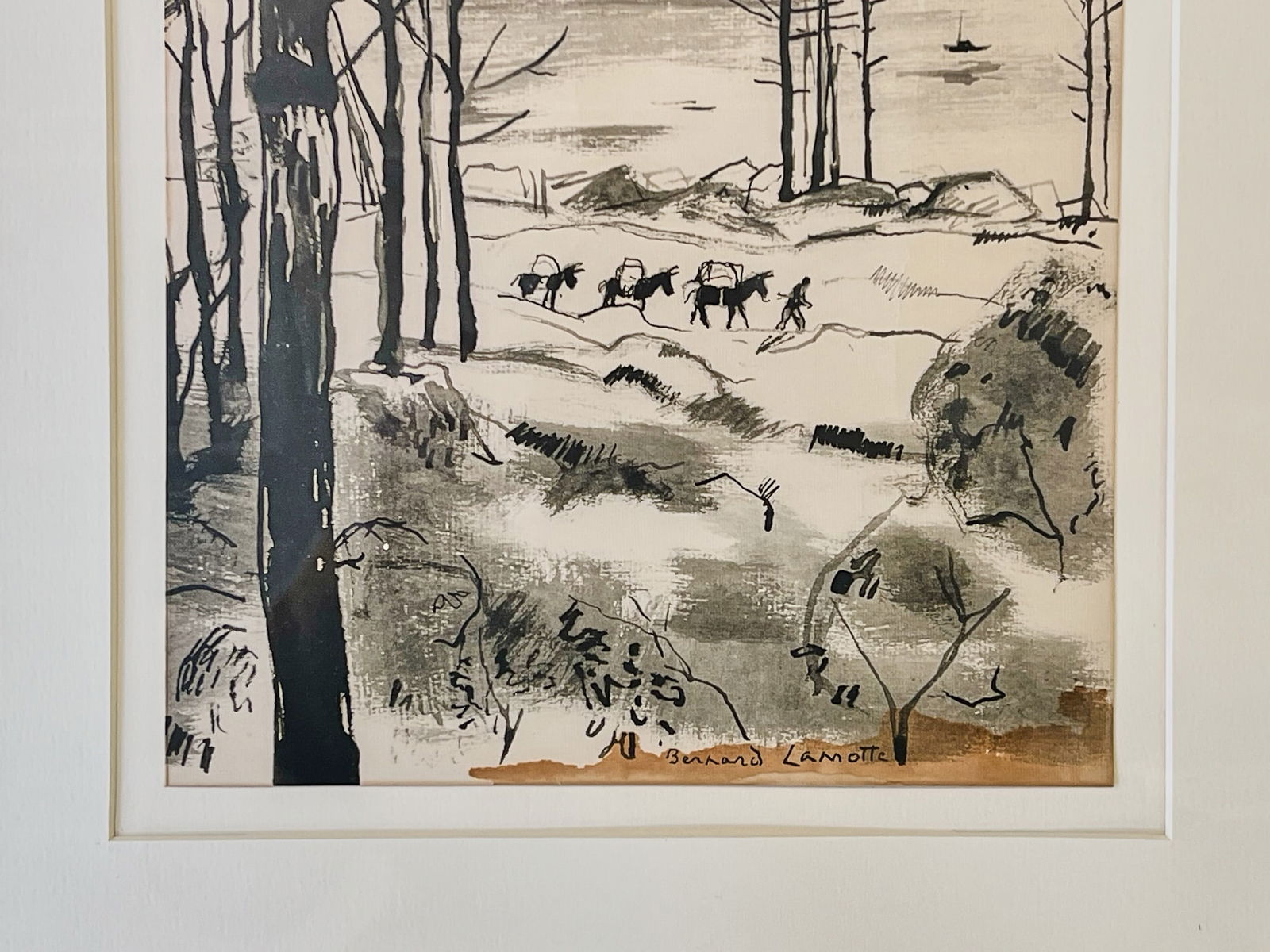 MULE TRAIN - BERNARD LAMOTTE - 5