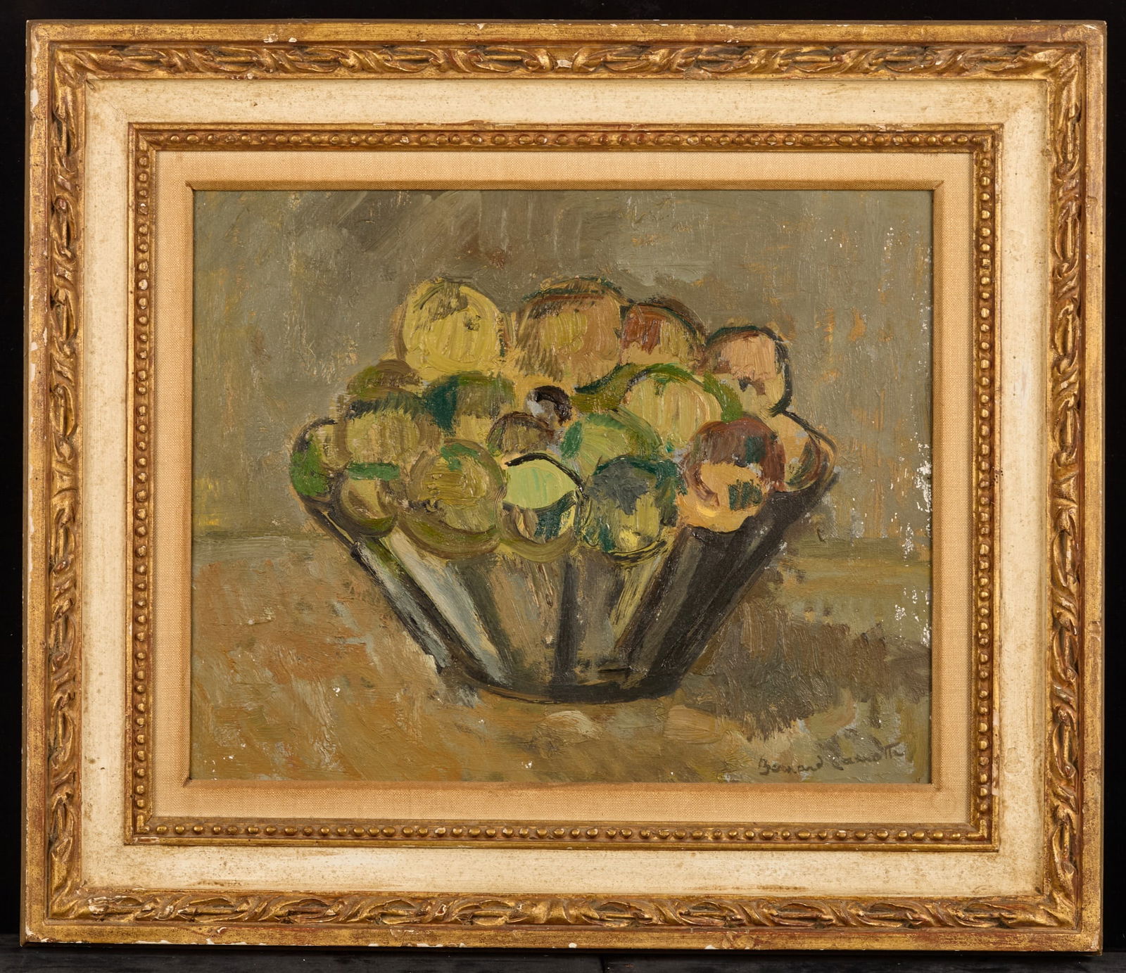 BOWL of FRUIT / STILL LIFE - BERNARD LAMOTTE (1 of 6)