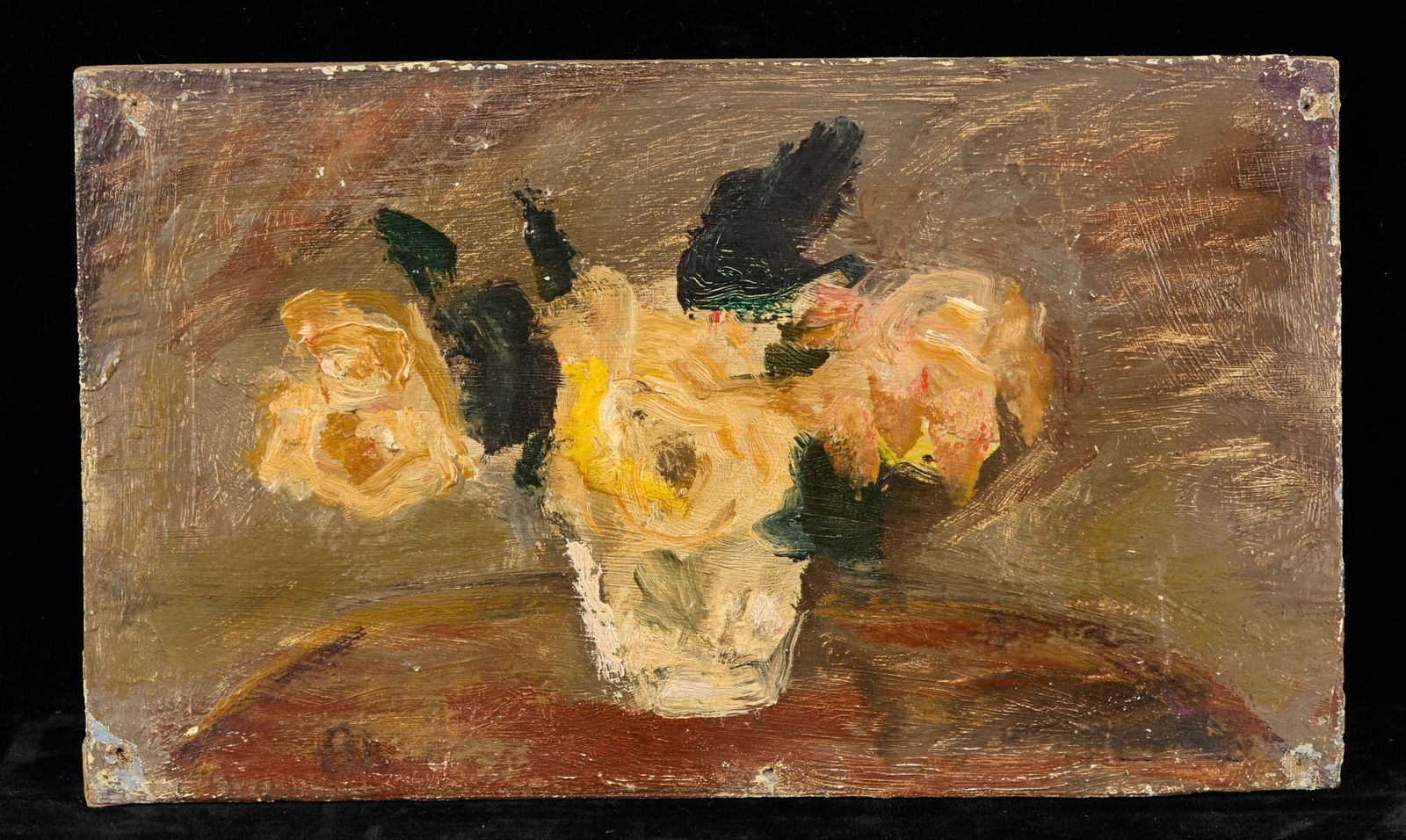 STILL LIFE with ROSES - BERNARD LAMOTTE (1903-1983 (1 of 7)