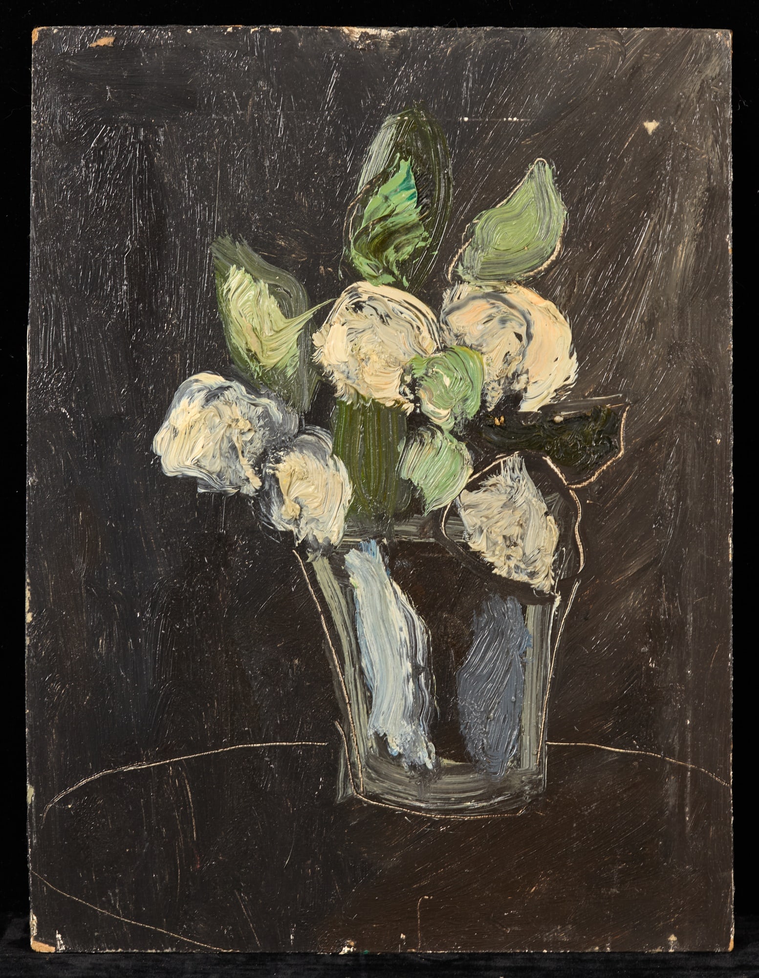 STILL LIFE with FLOWERS - BERNARD LAMOTTE (1 of 5)