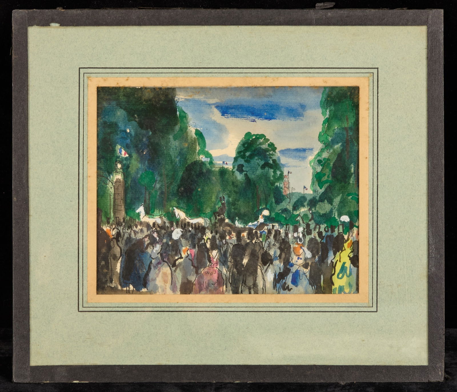 HORSEDRAWN CARRIAGE / PARIS - BERNARD LAMOTTE (1 of 6)