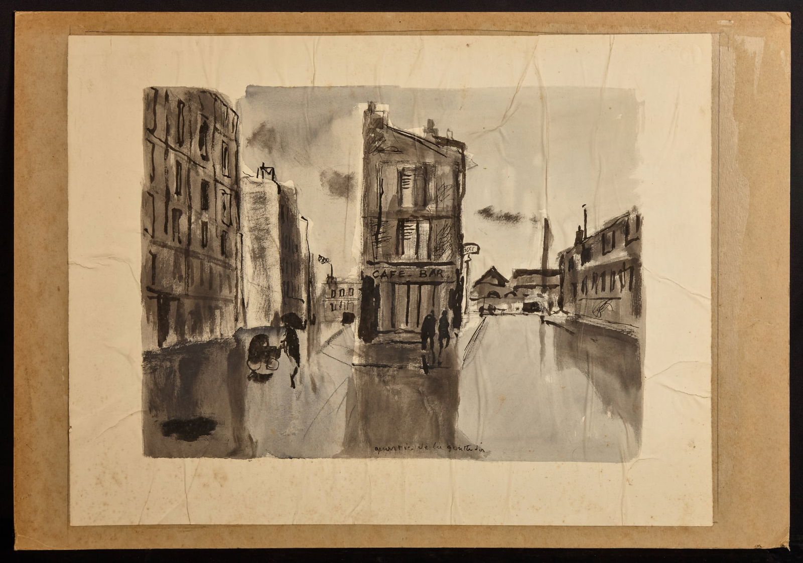 "LA GOUTTE d'OR PARIS" - BERNARD LAMOTTE (1 of 8)