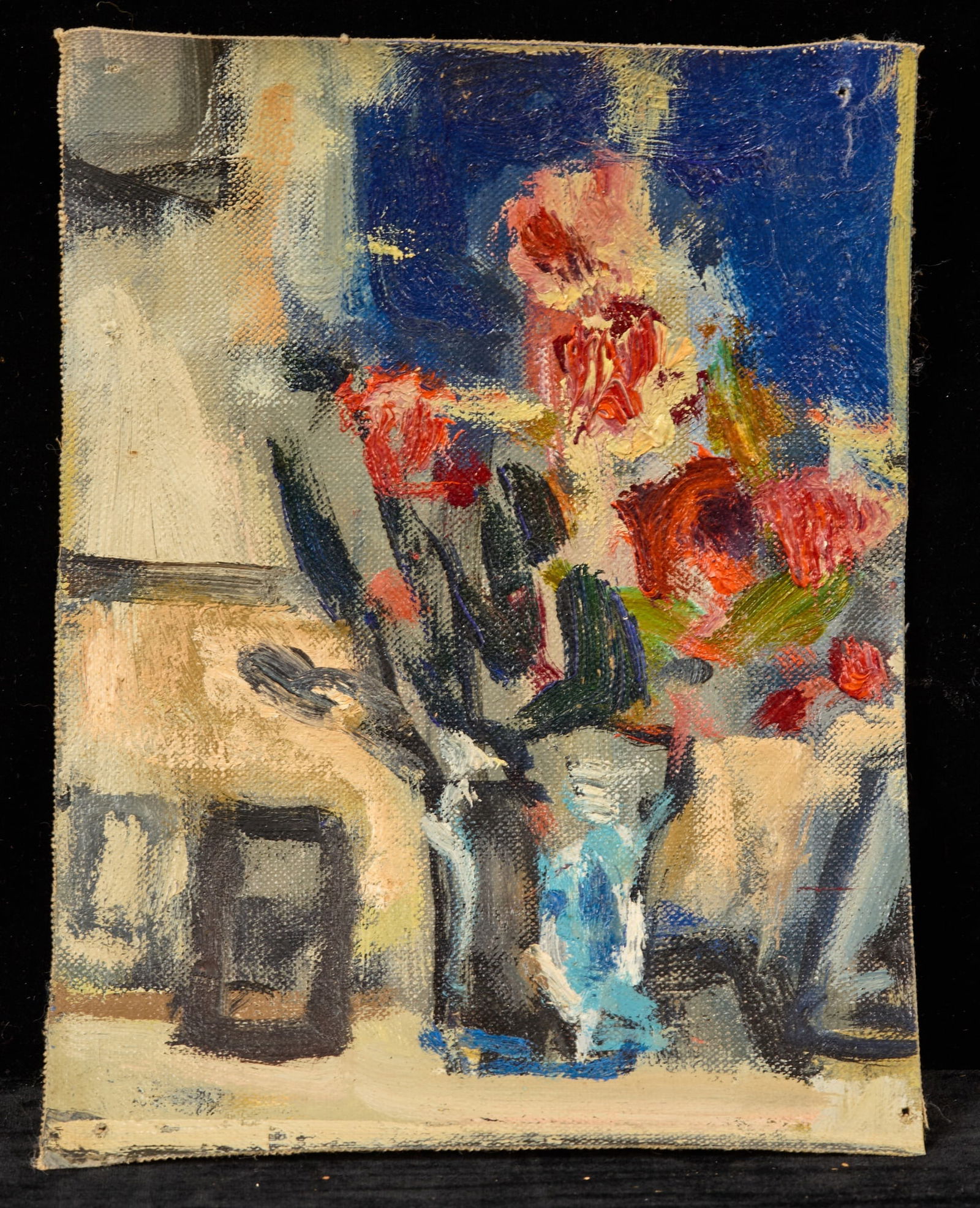 STILL LIFE with FLOWERS - BERNARD LAMOTTE (1 of 5)