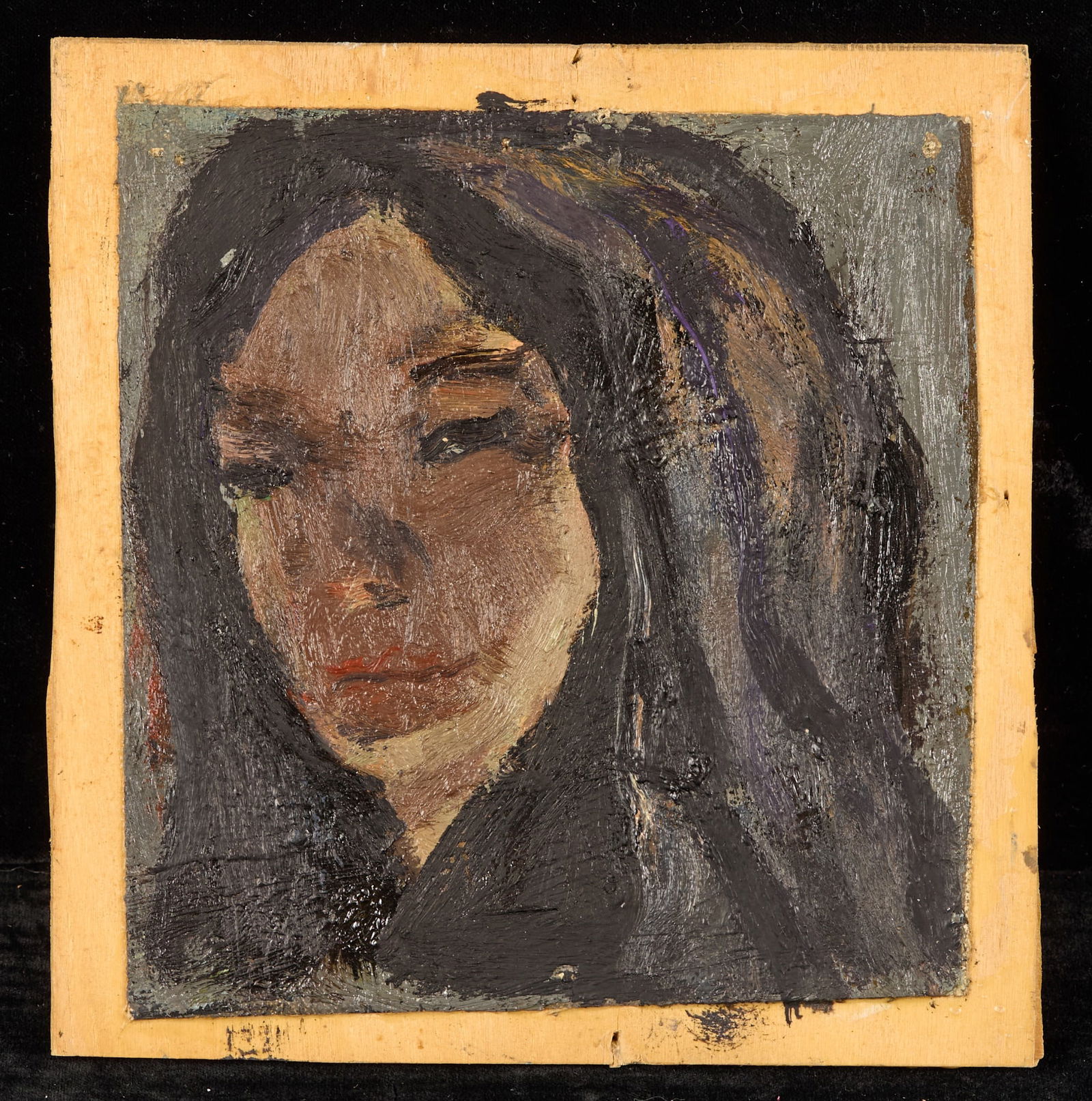 WOMAN in HOOD - BERNARD LAMOTTE (1 of 5)