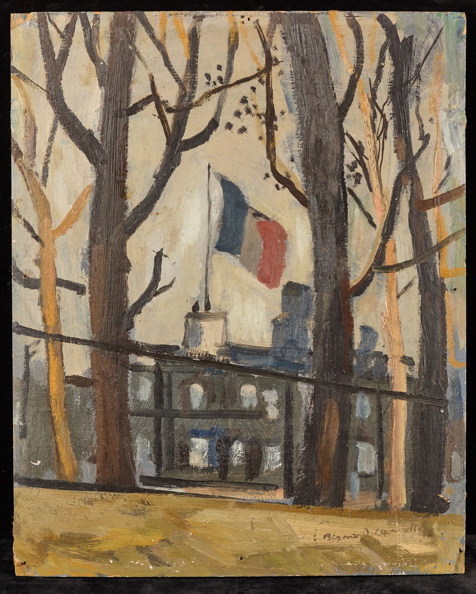 PORTRAIT of a WOMAN - BERNARD LAMOTTE (1903-1983) (1 of 7)