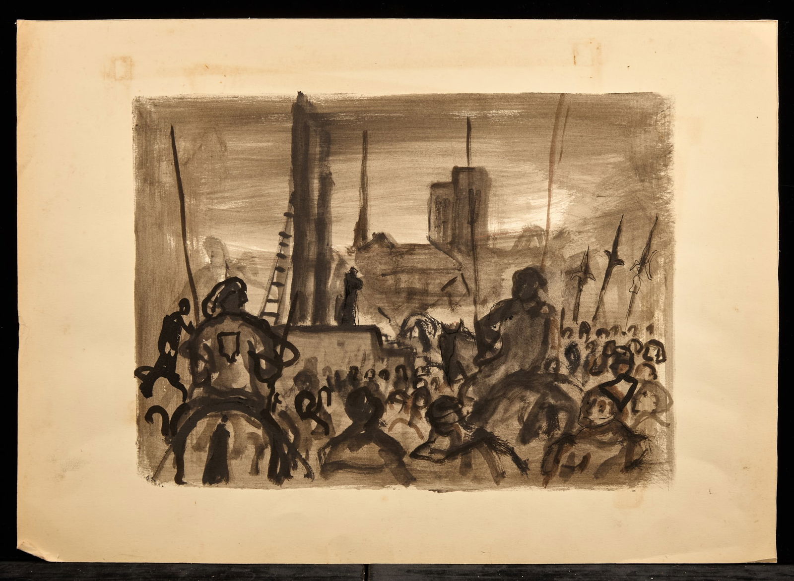 GUILLOTINE / HUNCHBACK SERIES - BERNARD LAMOTTE (1 of 6)