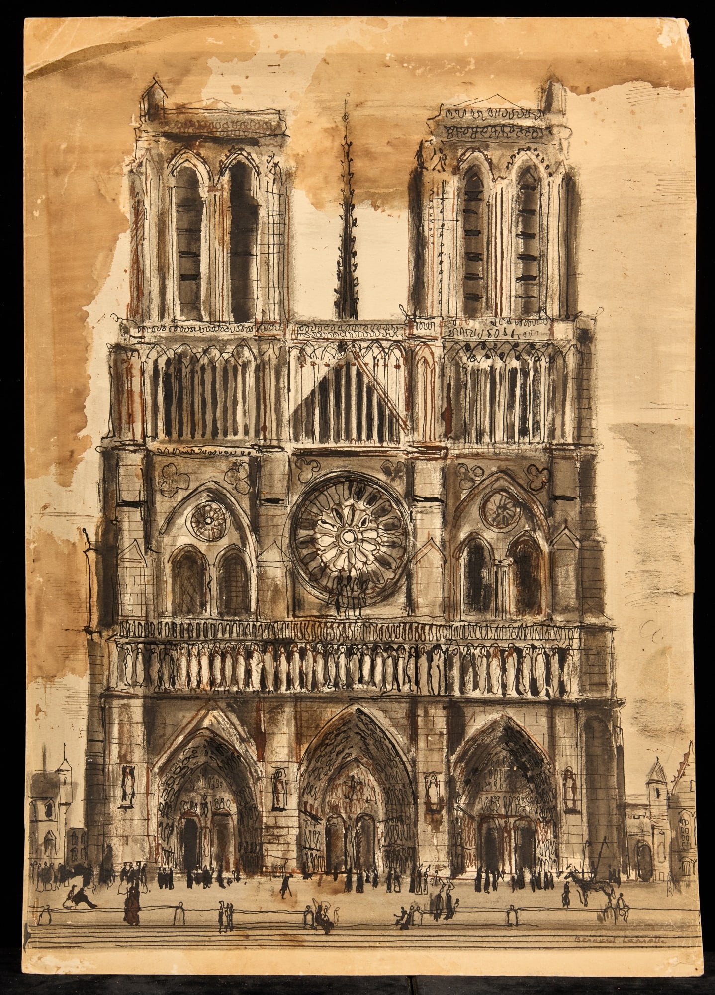 NOTRE DAME / HUNCHBACK SERIES - BERNARD LAMOTTE (1 of 5)