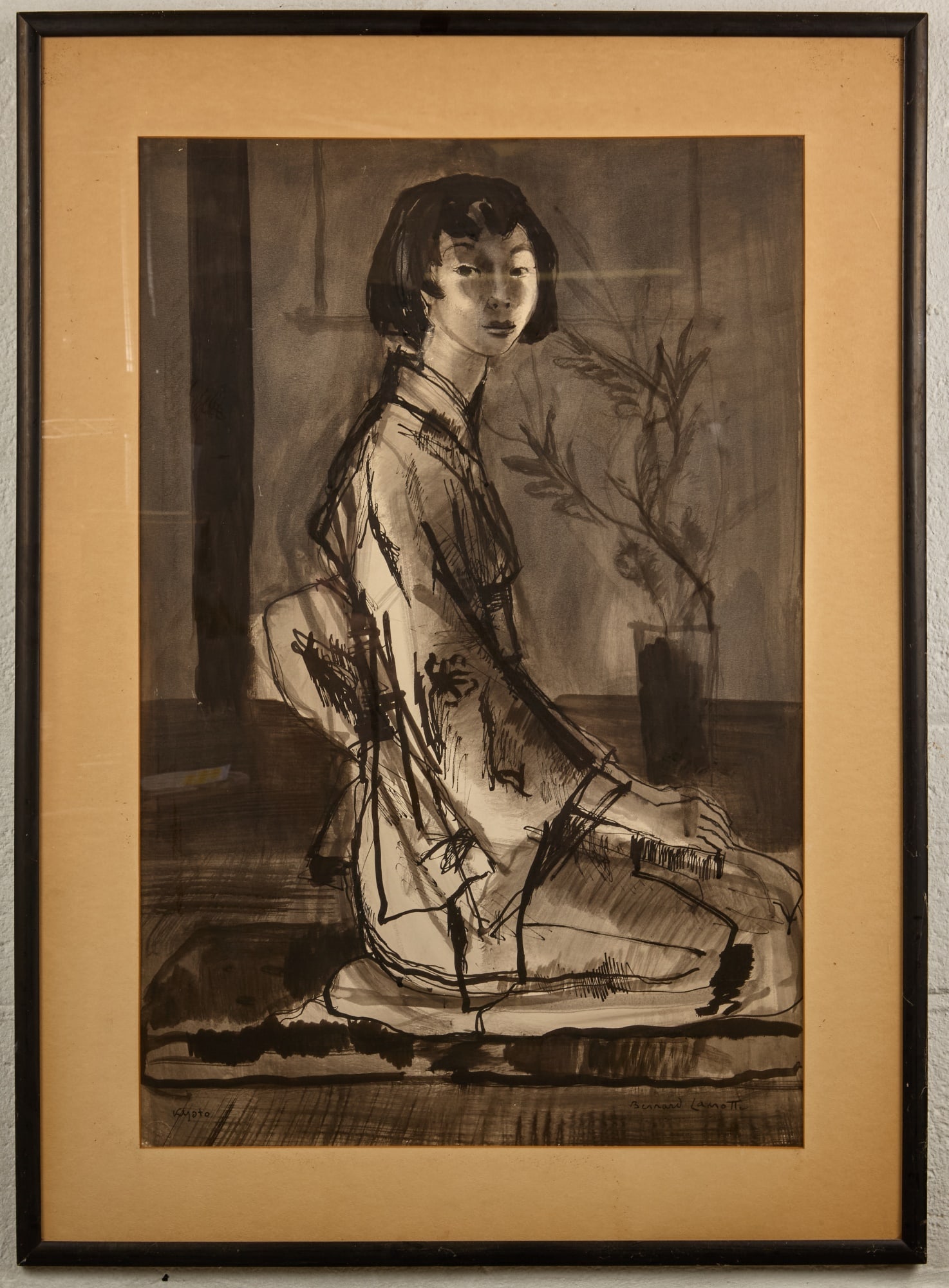 "KYOTO" (JAPAN) - BERNARD LAMOTTE (1903-1983) (1 of 7)
