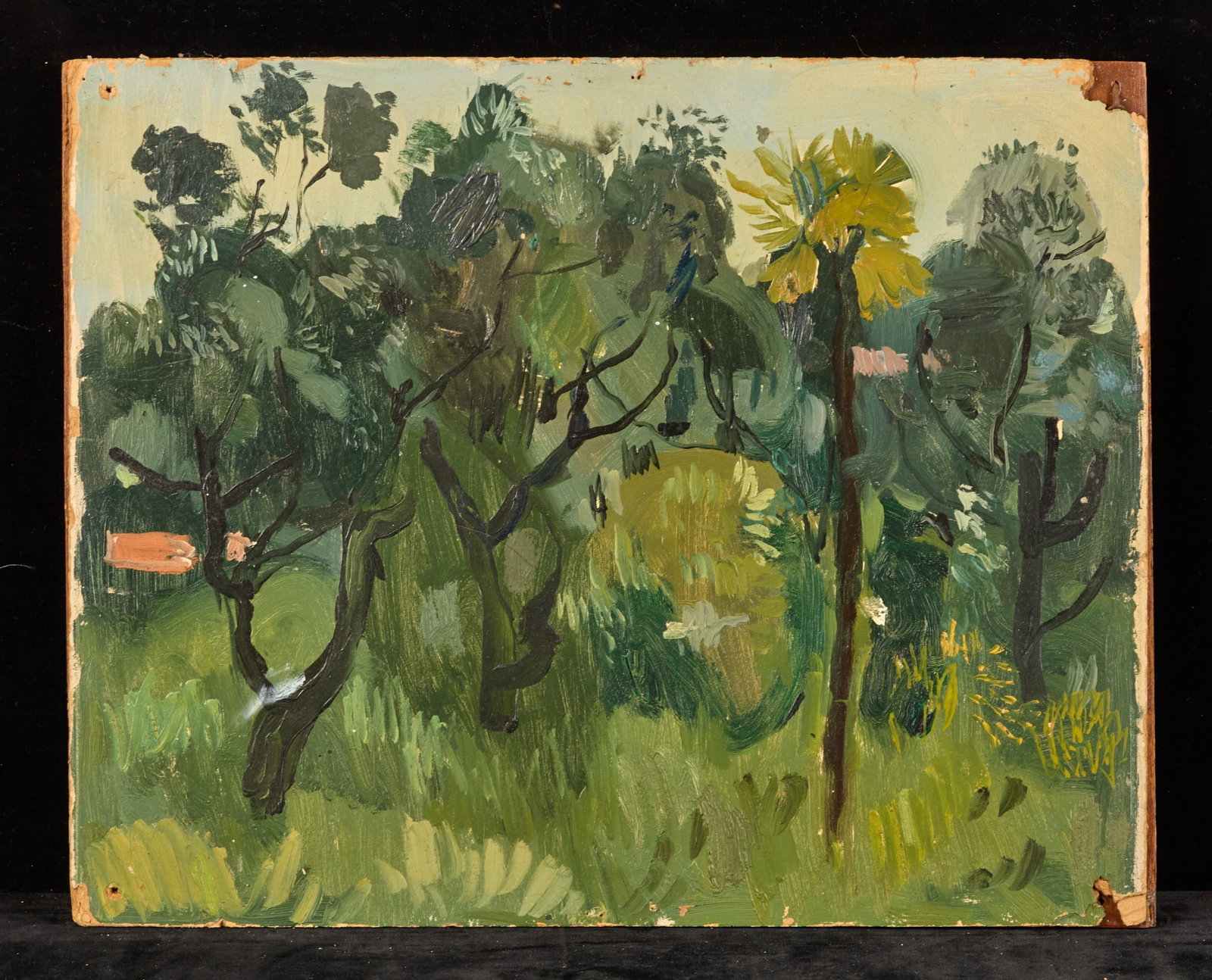 TROPICAL LANDSCAPE - BERNARD LAMOTTE (1903-1983) (1 of 5)