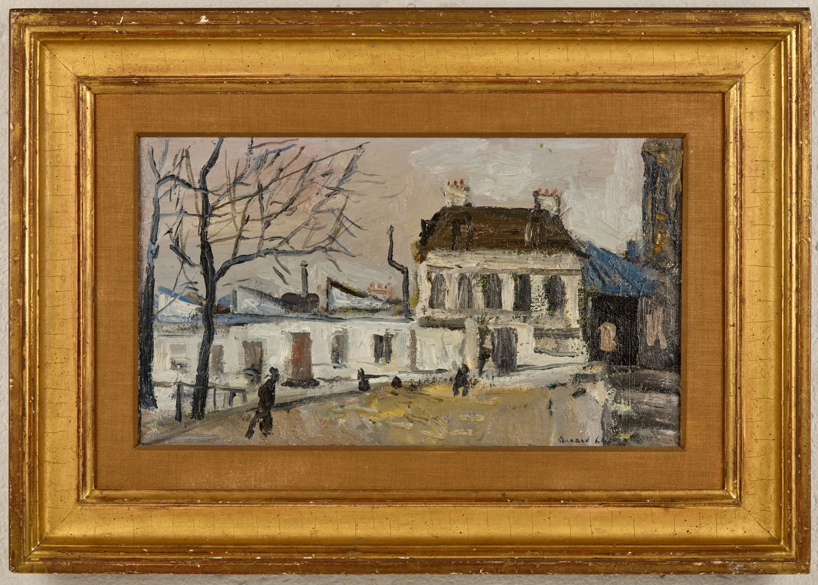 THE BEND in the ROAD - BERNARD LAMOTTE (1903-1983) (1 of 9)