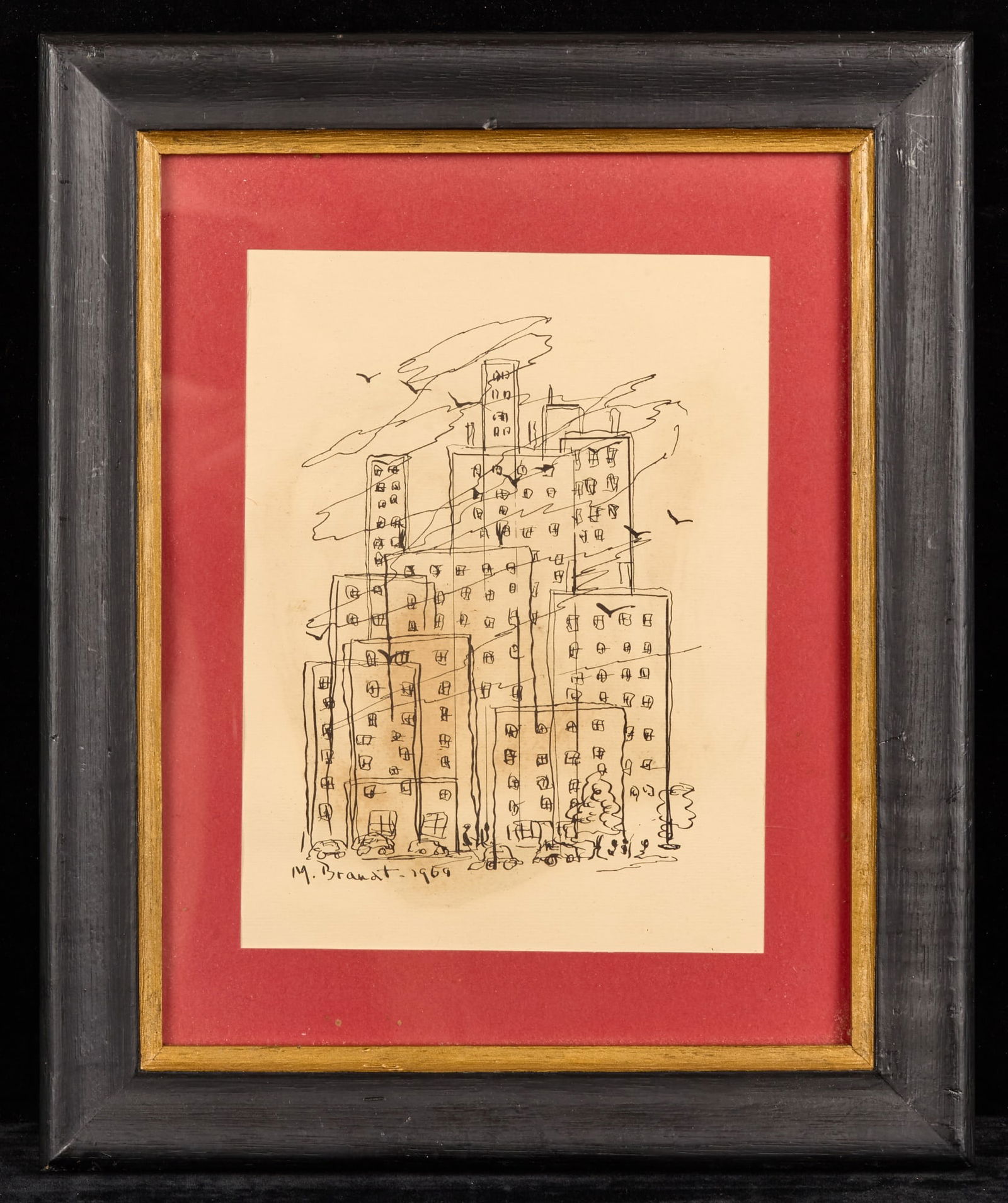 INTERCITY HIGH RISERS - MURIEL BRANDT (1909-1981) (1 of 7)