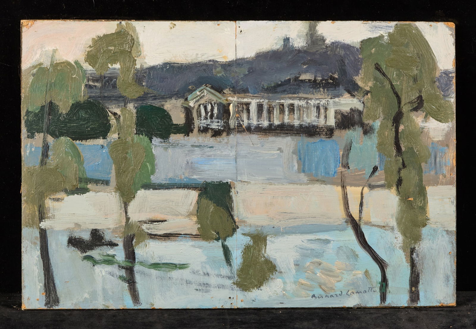 FRENCH LANDSCAPE - BERNARD LAMOTTE (1903-1983) (1 of 6)