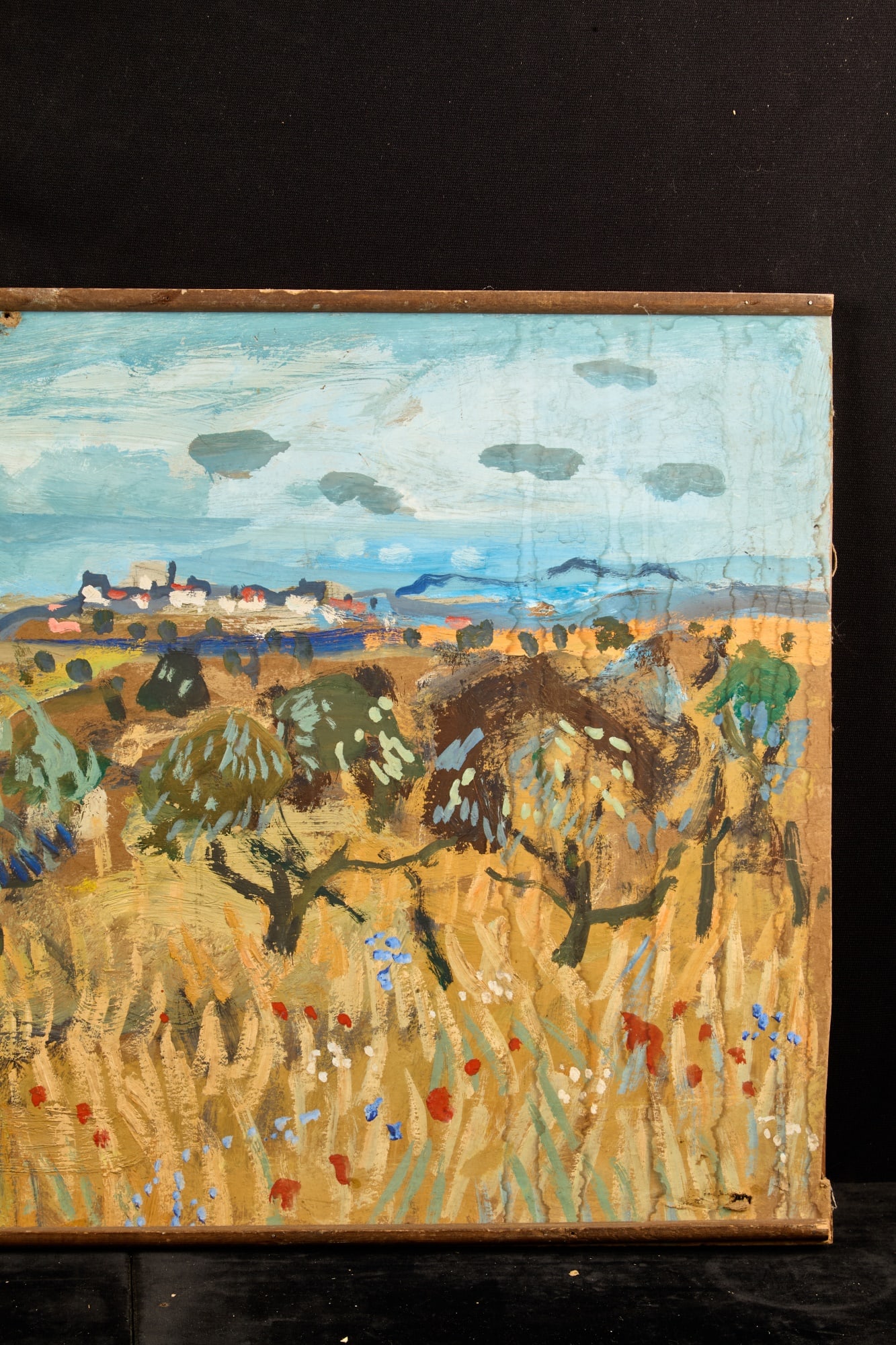 ROOM-SIZED MURAL STUDY - BERNARD LAMOTTE - 11