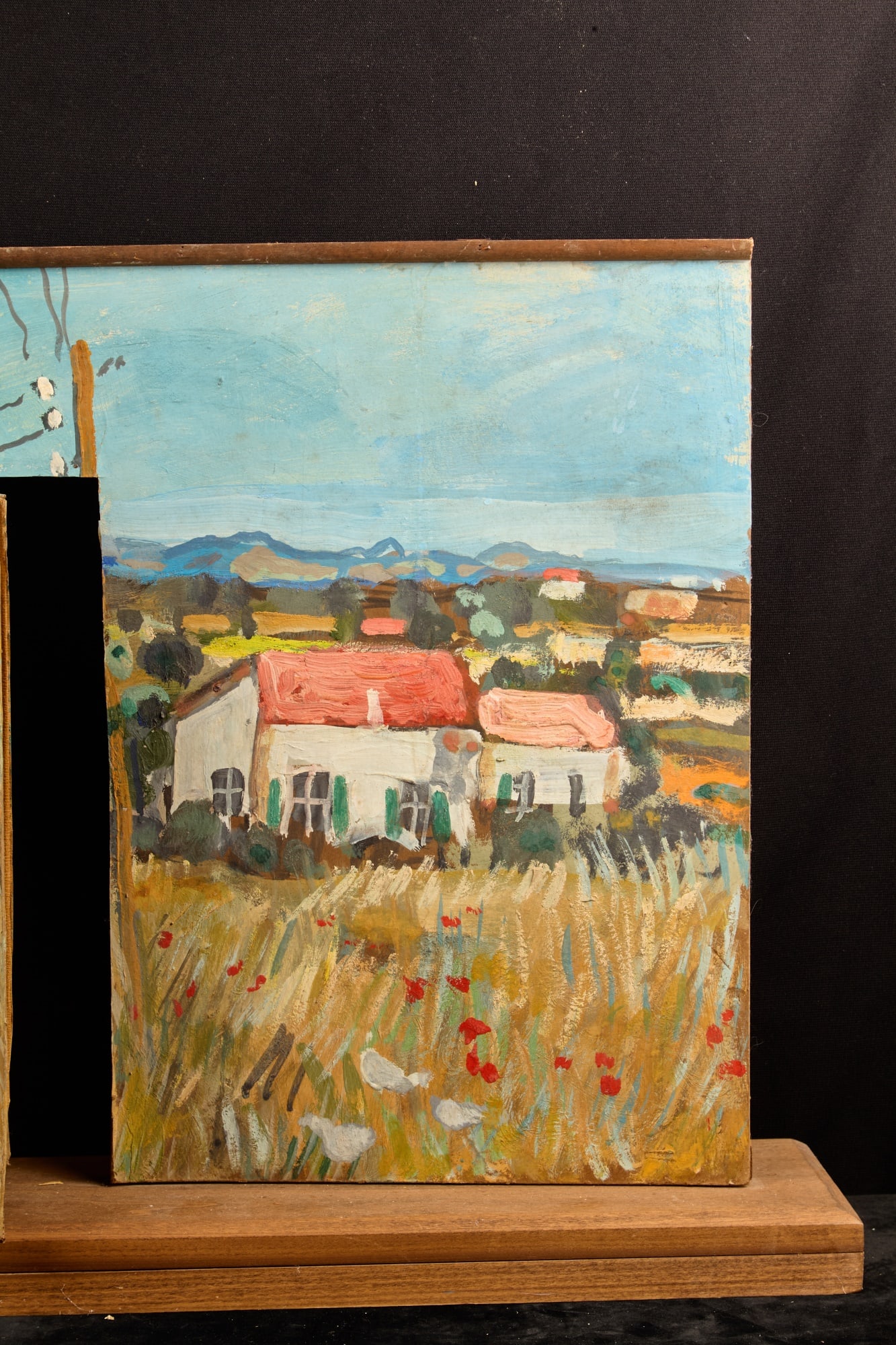 ROOM-SIZED MURAL STUDY - BERNARD LAMOTTE - 5