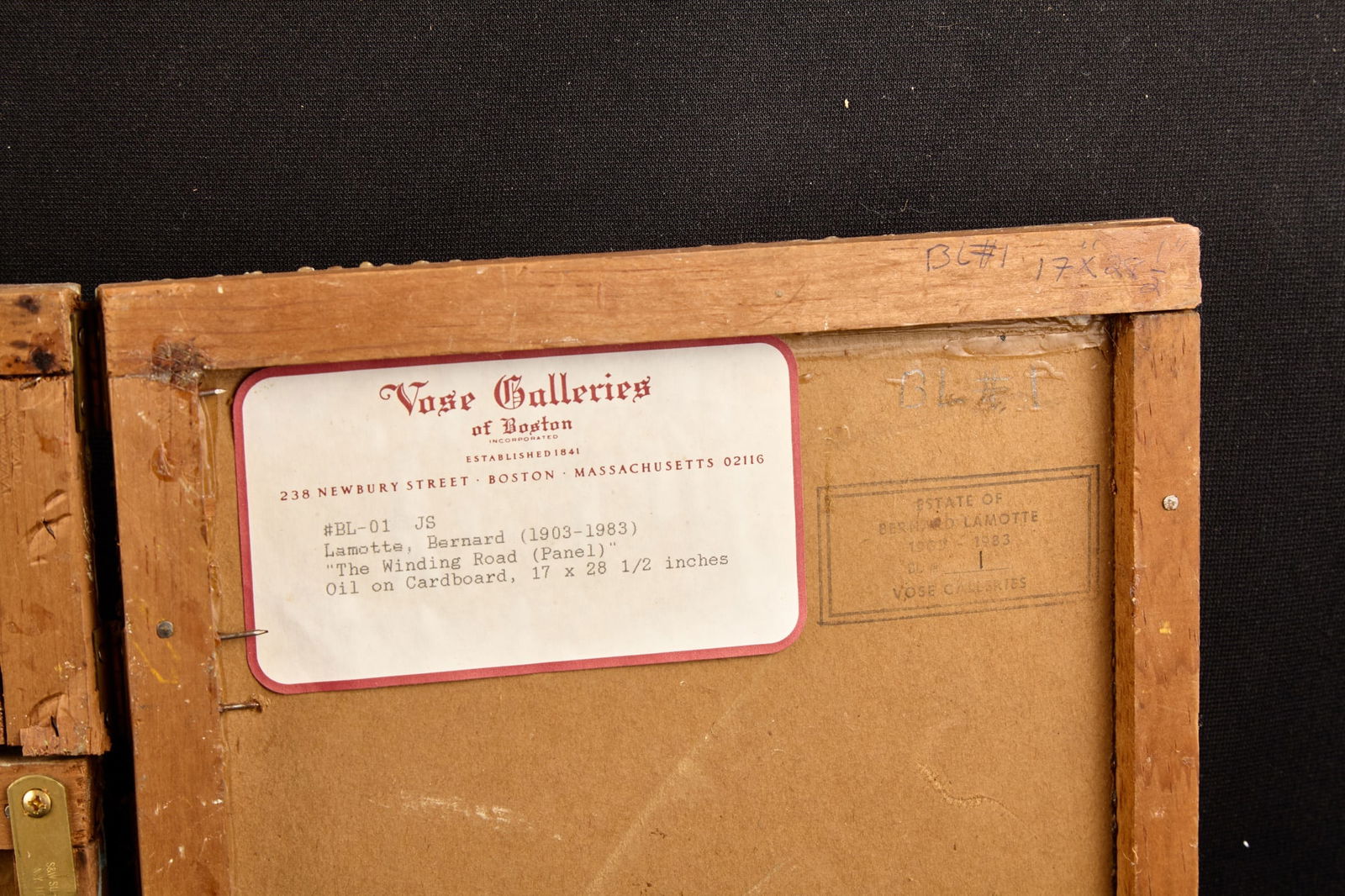 ROOM-SIZED MURAL STUDY - BERNARD LAMOTTE - 8