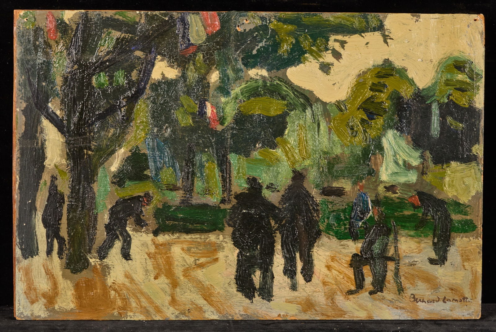 LAWN BOWLING in a PARK - BERNARD LAMOTTE (1 of 7)