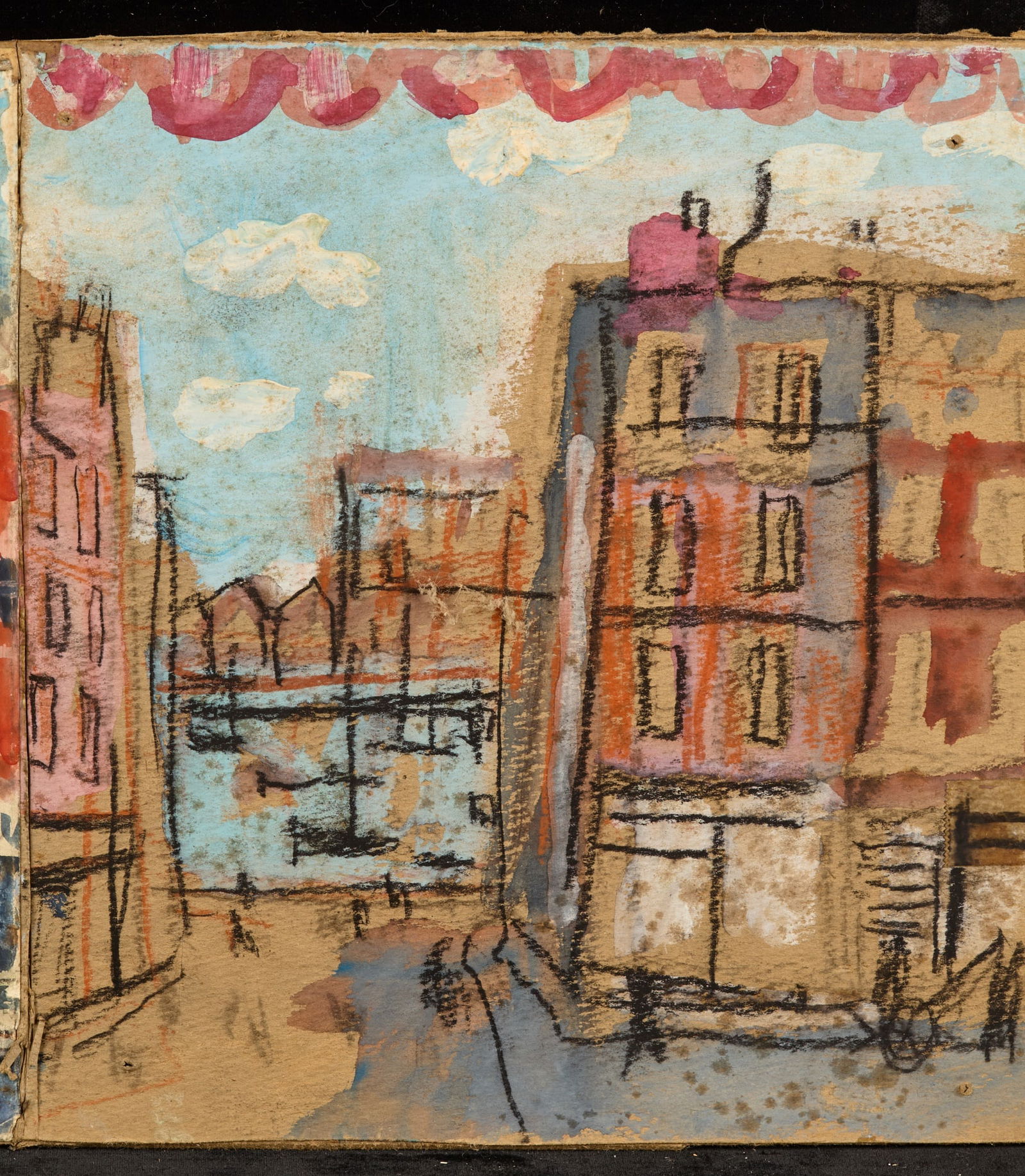 MURAL STUDY / WATERFRONT - BERNARD LAMOTTE - 4