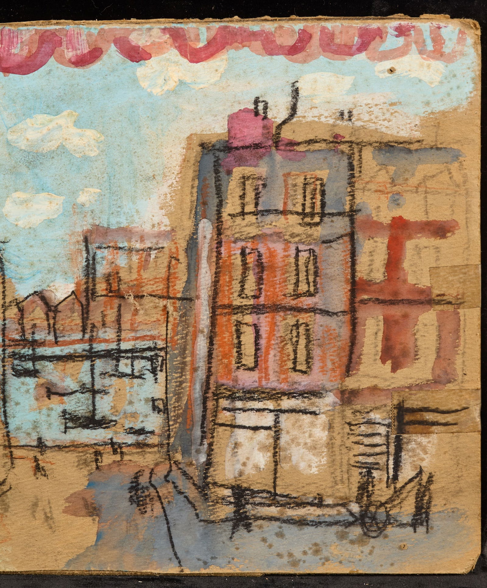 MURAL STUDY / WATERFRONT - BERNARD LAMOTTE - 6