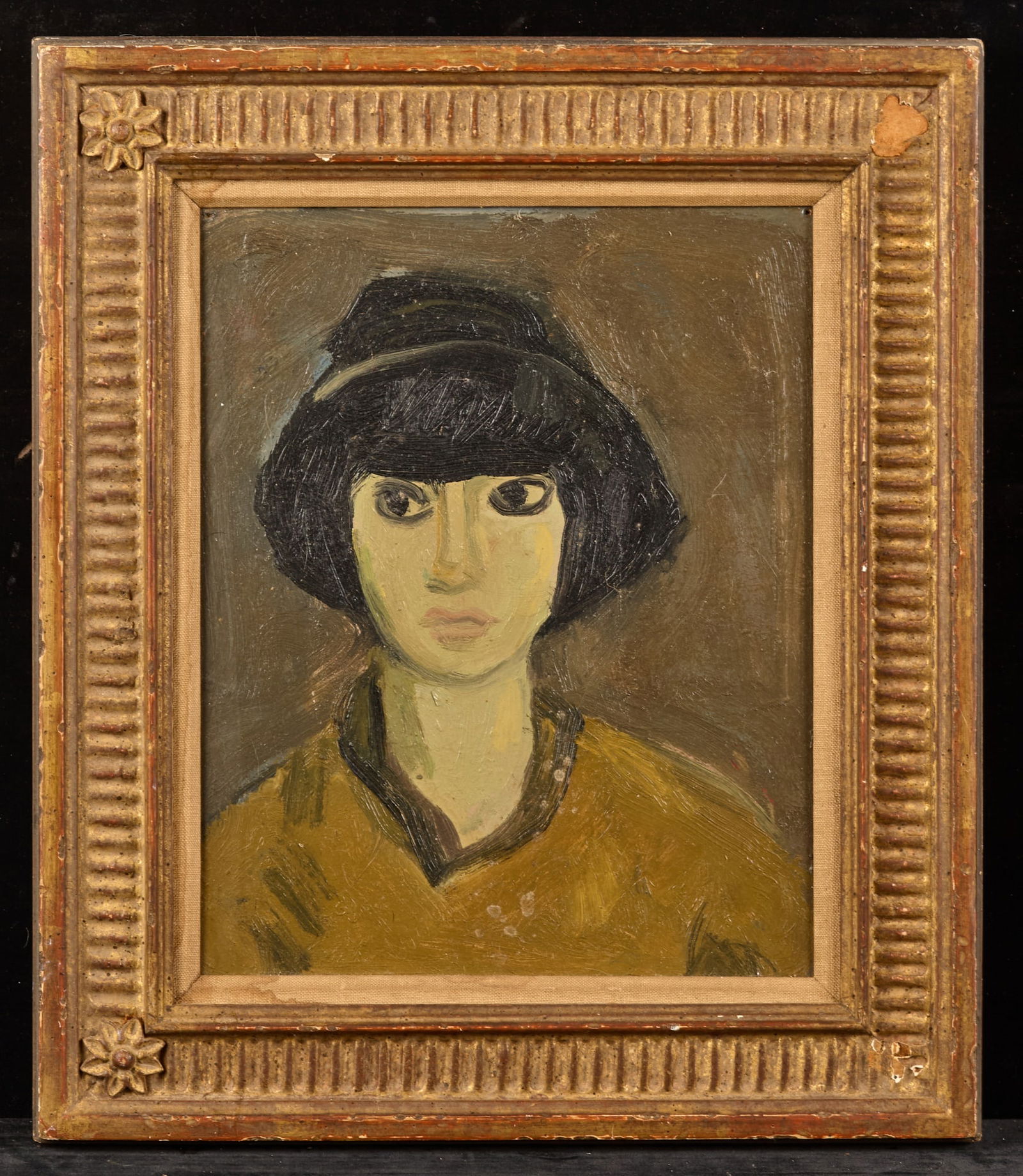 PORTRAIT of a YOUNG WOMAN - BERNARD LAMOTTE (1 of 5)
