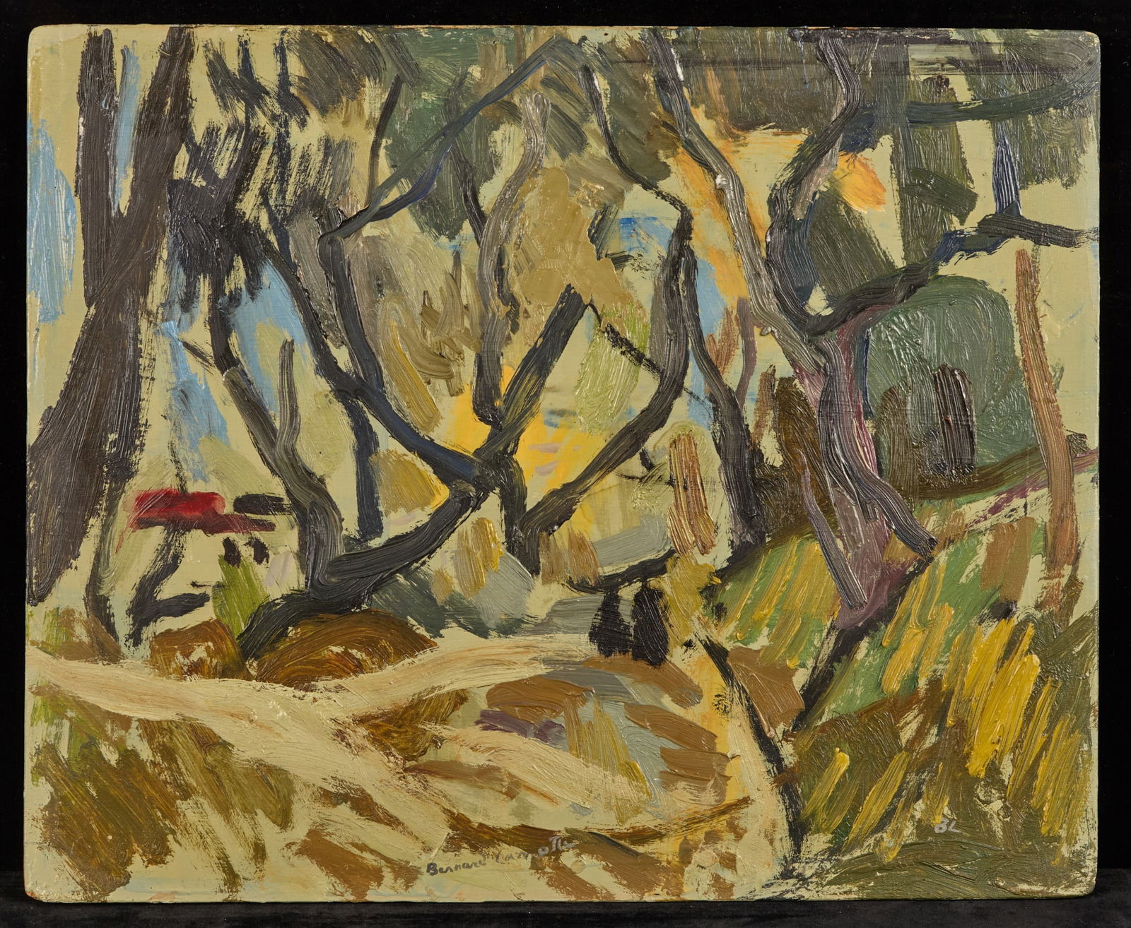 FAUVIST LANDSCAPE - BERNARD LAMOTTE (1903-1983) (1 of 6)