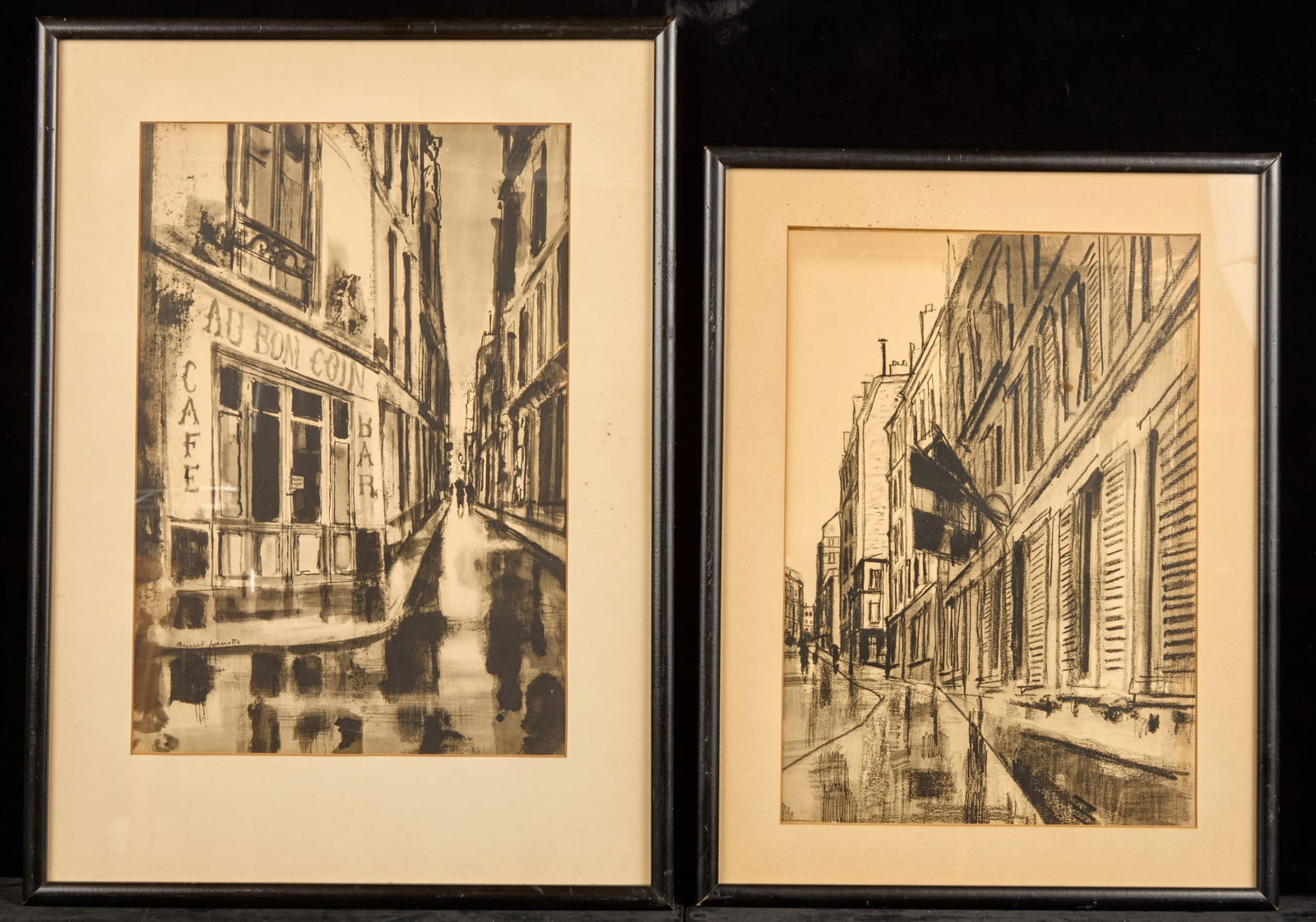 (2) FRAMED PRINTS - BERNARD LAMOTTE (1903-1983) (1 of 4)