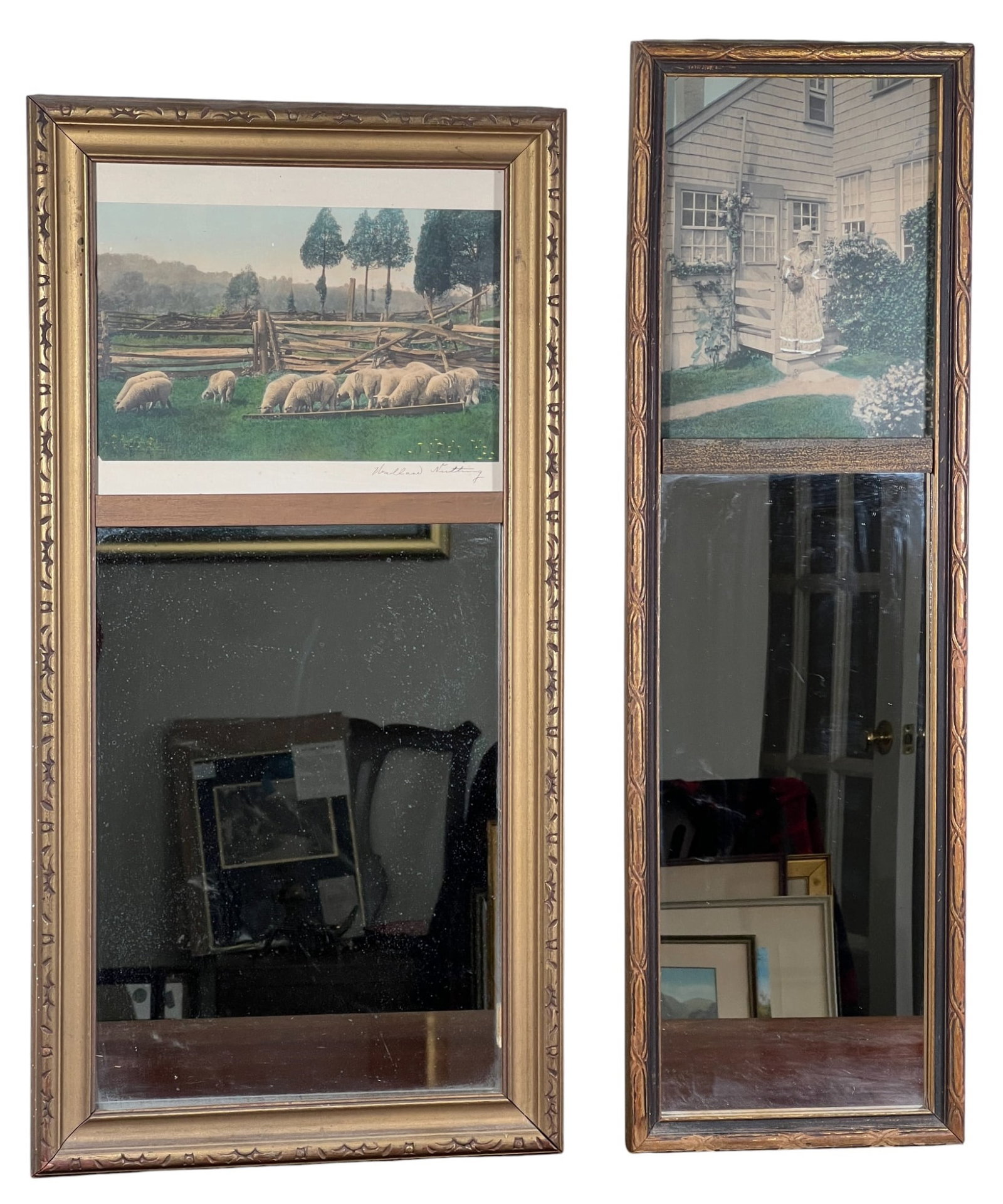 WALLACE NUTTING (1861-1941) Two Mirrors (1 of 7)